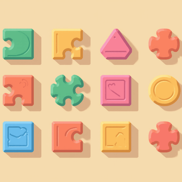 Game Blok Logika Warna untuk anak usia 5-7 tahun