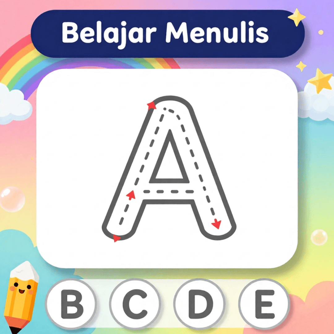 Preview game Menulis